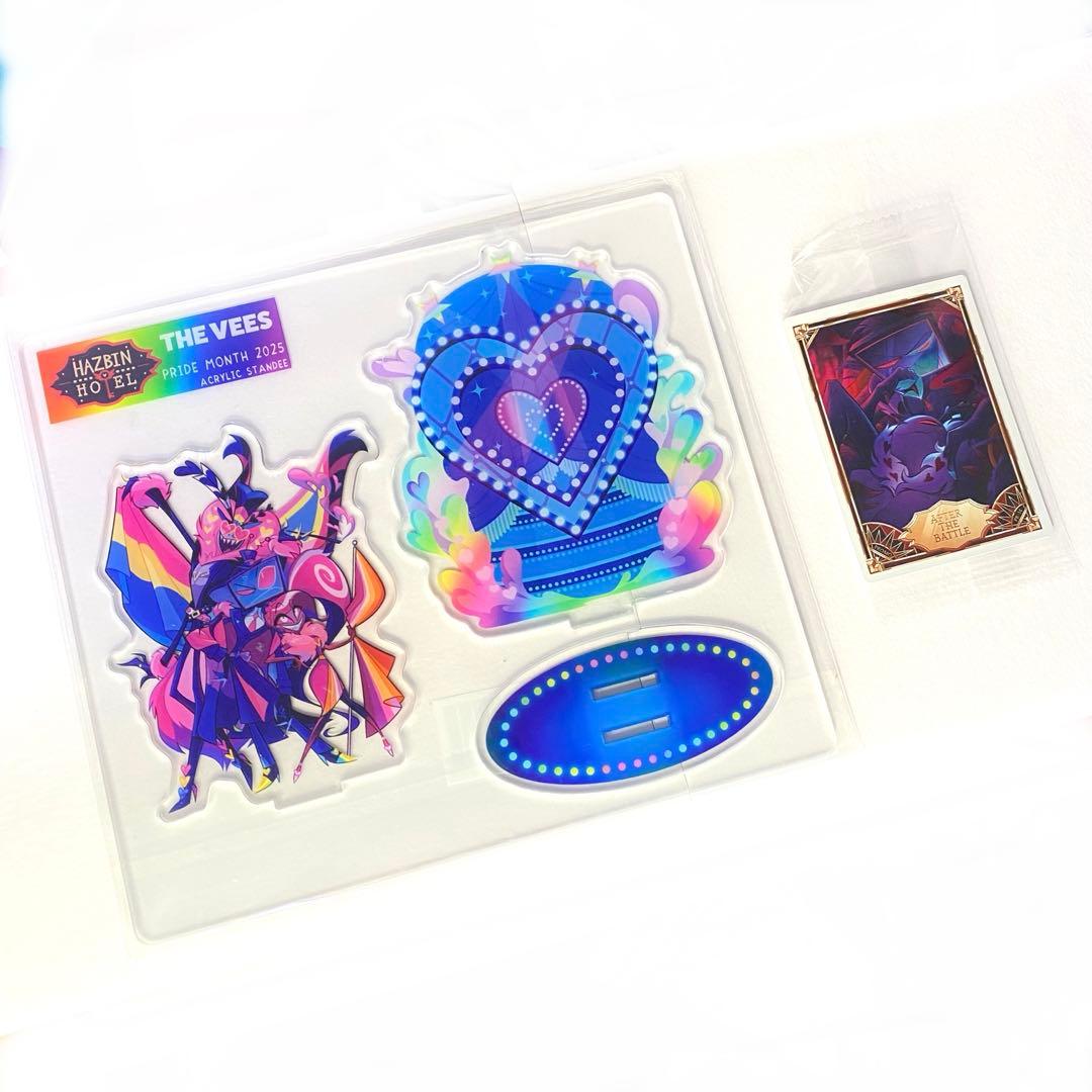 ハズビンホテル THE VEES アクリルスタンド & プロモカード - メルカリ