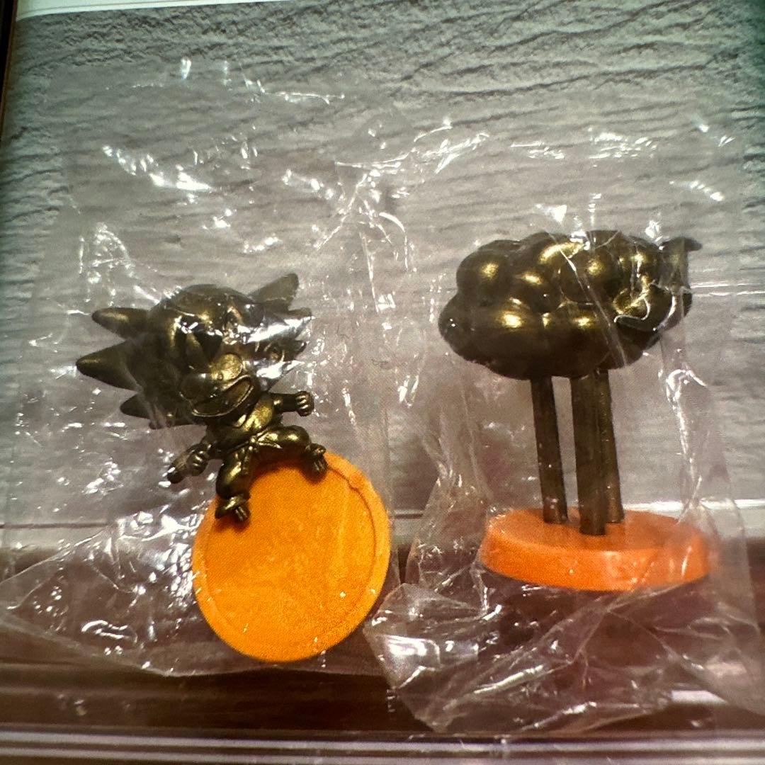 鬼激レア！ドラゴンボール アニメヒーローズ　　悟空&か筋斗雲ゴールドカラー！