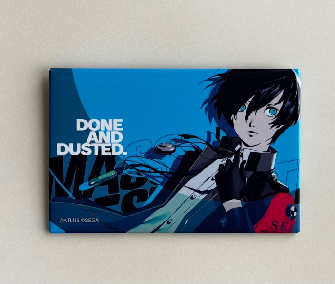 ペルソナ3リロード 主人公 結城理 総攻撃ラストカットイン缶バッジ