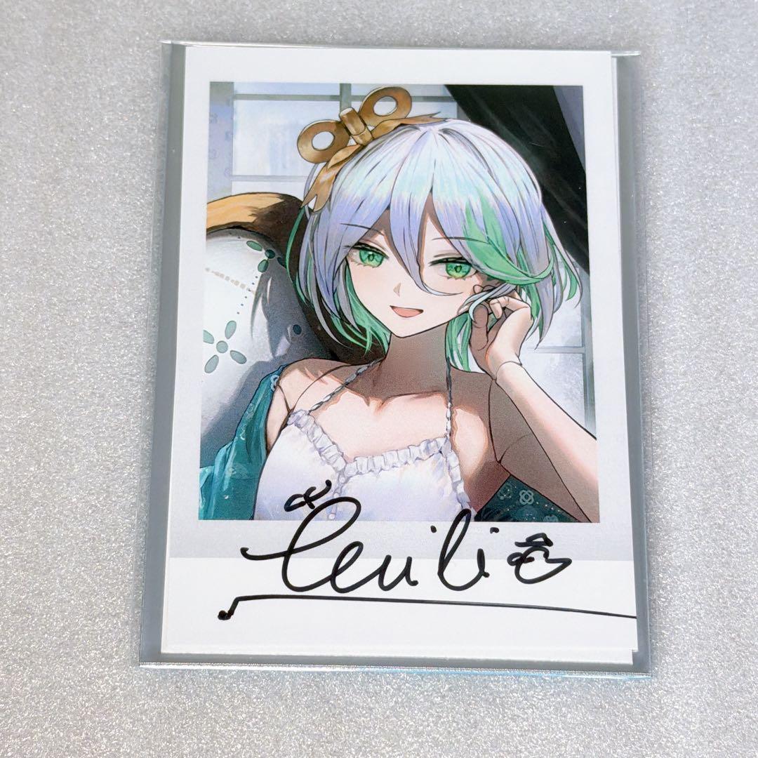 セシリア・イマーグリーン 誕生日記念2025 直筆サイン チェキ風