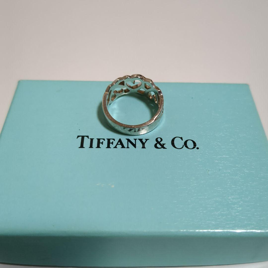 Tiffany&Co. ティファニー トリプルラビングハート リング 925 - メルカリ