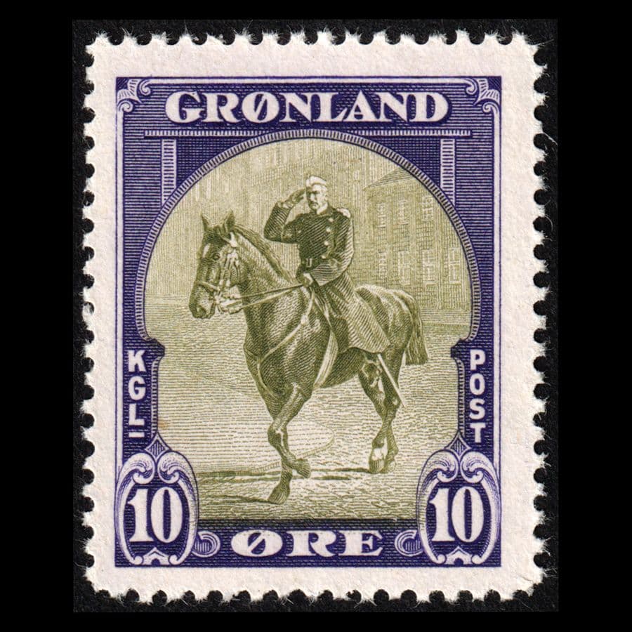 普通切手（グリーンランド 1945年） グリーンランド 1945年普通切手5種 - 趣味の切手専門店マルメイト