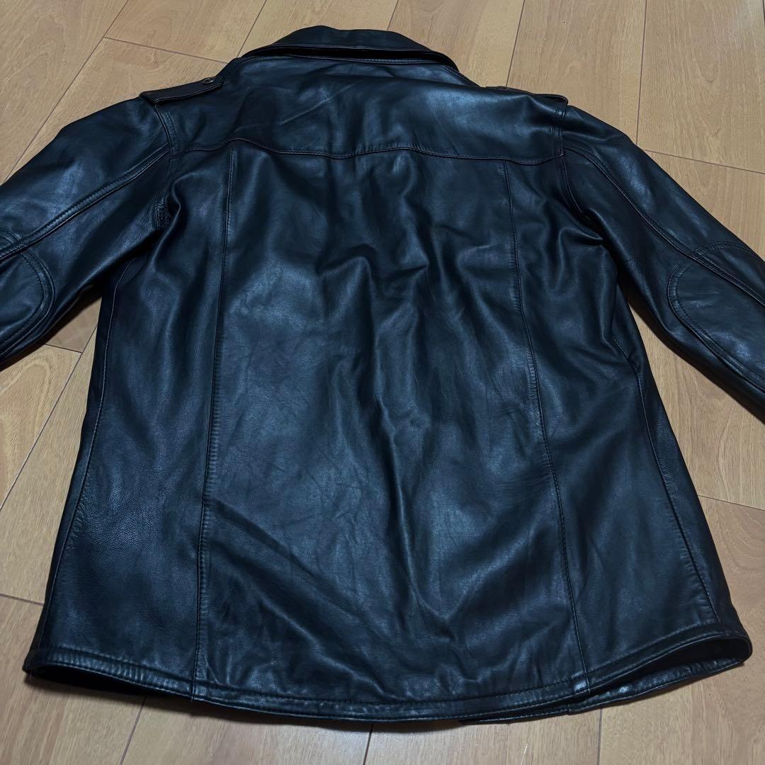 本革/KATHARINE HAMNETT ブラックレザージャケット M - メルカリ