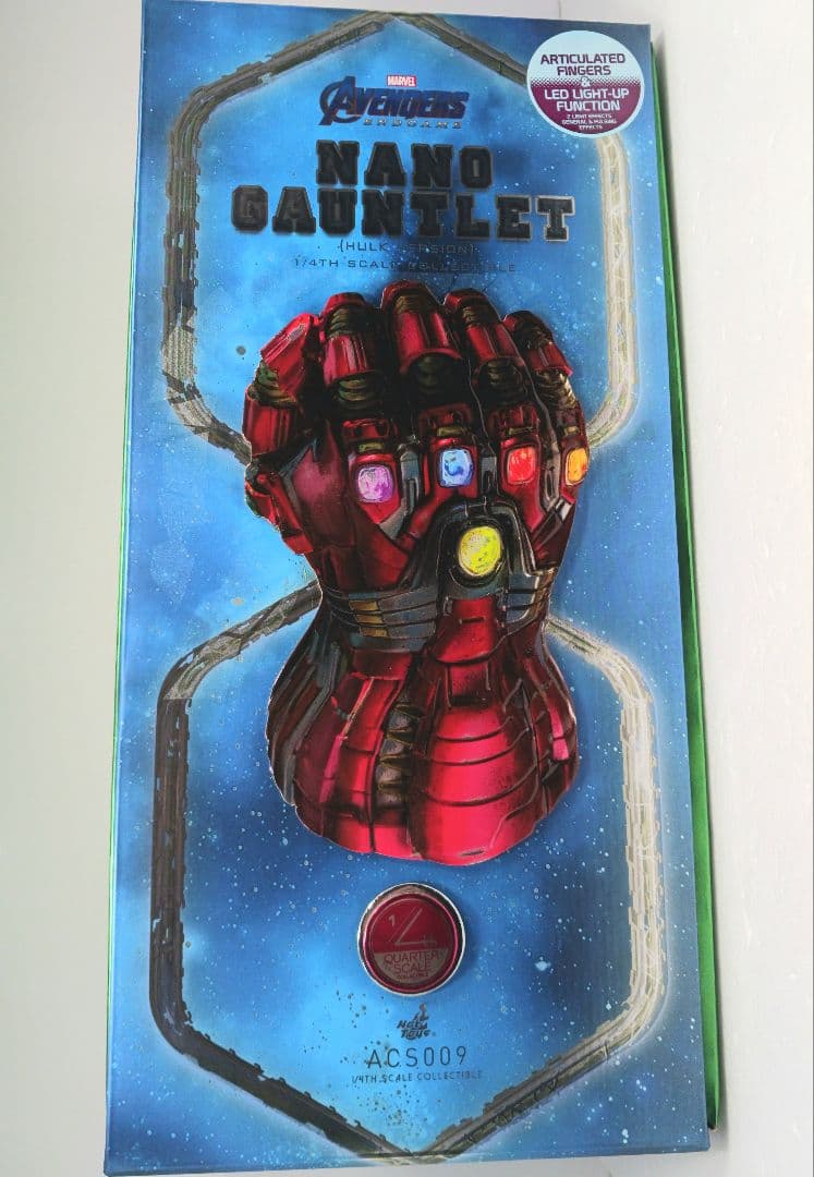 動作品 アベンジャーズ ナノ・ガントレット ハルクバージョン ナノ・ガントレット 19.5インチ USED 動作確認済｜トレファクONLINE