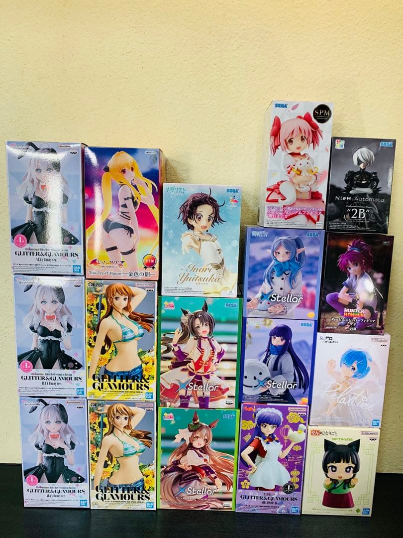 【新品未開封】美少女フィギュア17体セット　サトノダイヤモンド・フリーレン・レム