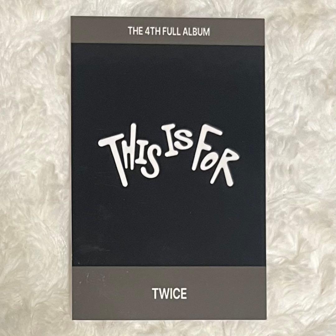 TWICE サナ THIS IS FOR yizhiyu ポラロイド 4.0 - メルカリ