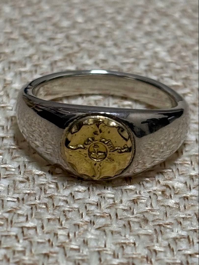 FIRST ARROWS(ファーストアローズ) 金メタル付きリング 17号