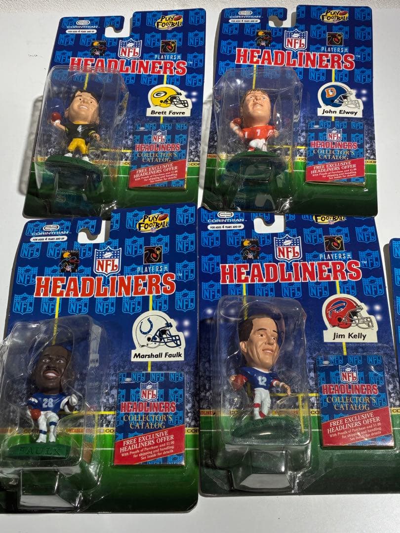 G）NFL フィギュア ヘッドライナーズ コリンシアン アメリカン