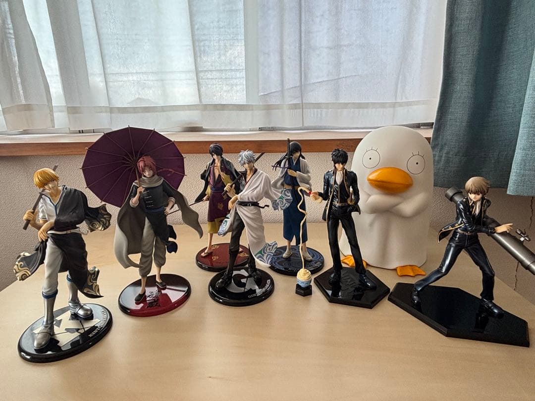 【美品】銀魂 フィギュア g.e.m 8体セット 1/8 彩色済み完成品フィギュア GEMシリーズ 銀魂 坂田銀時 [銀魂