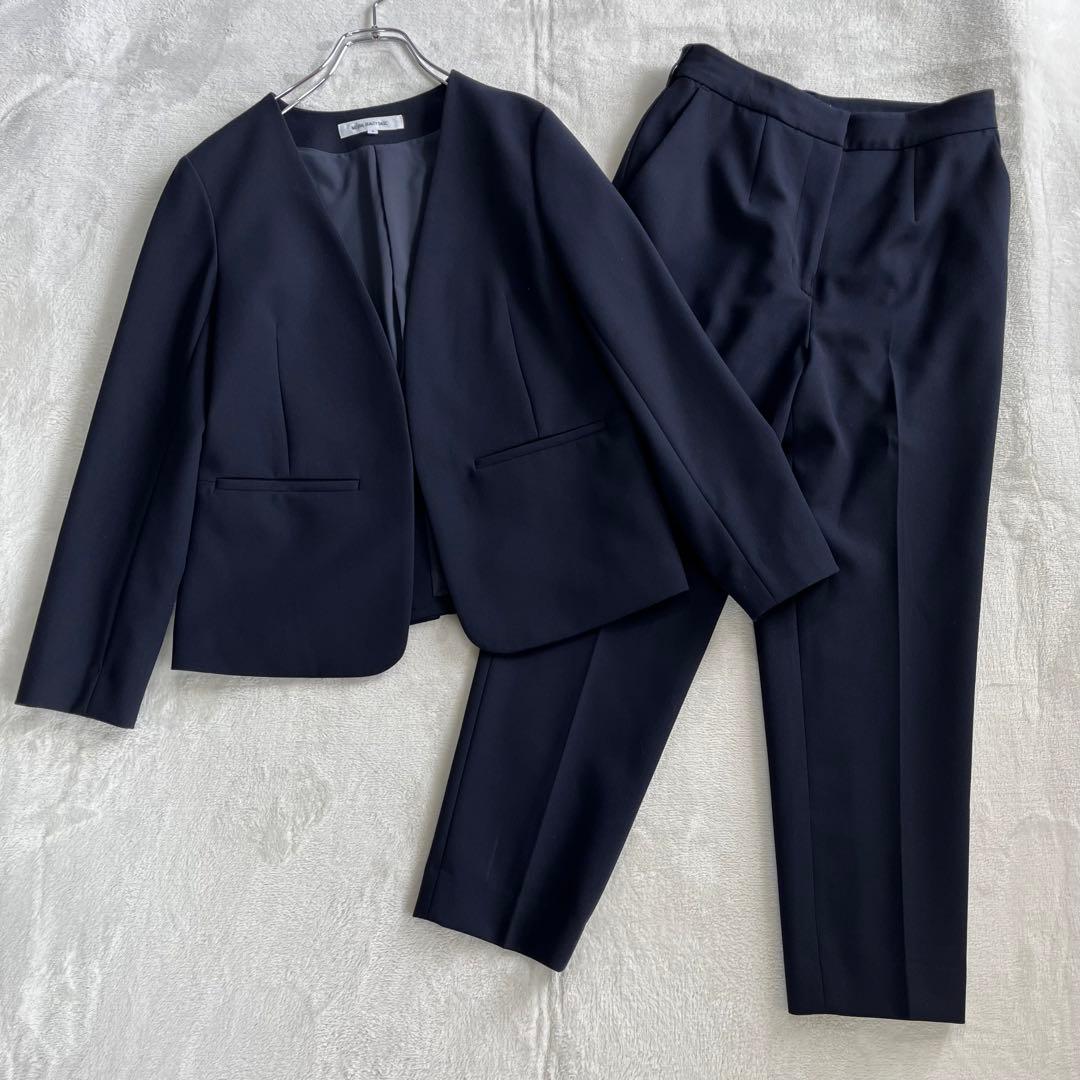 スズちゃんナチュラルビューティーベーシック スーツ S ノーカラー 楽天市場】Natural Beauty Basic スーツの通販