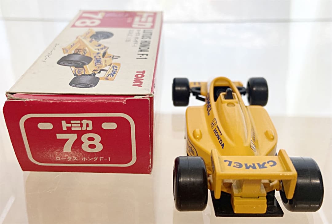 トミカ赤箱No.78ロータスホンダF1日本製 - メルカリ