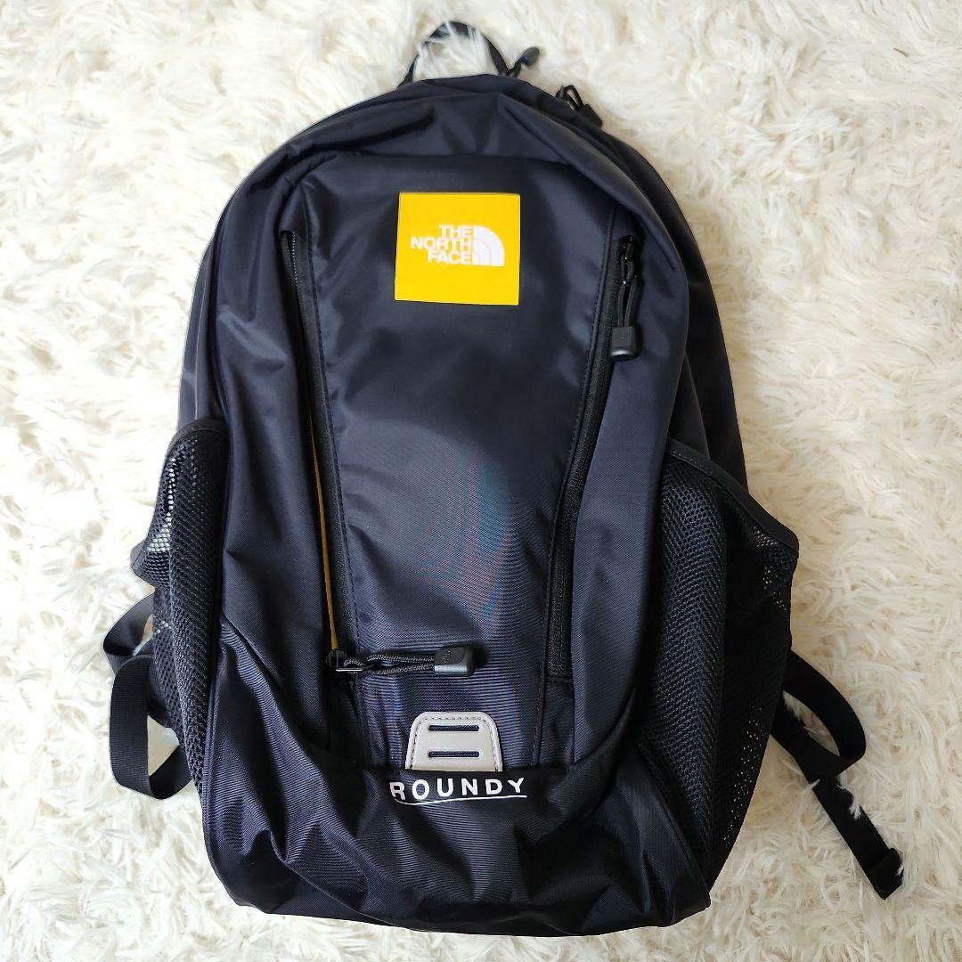 【極美品】THE NORTH FACE ROUNDY リュック ブラック　キッズ