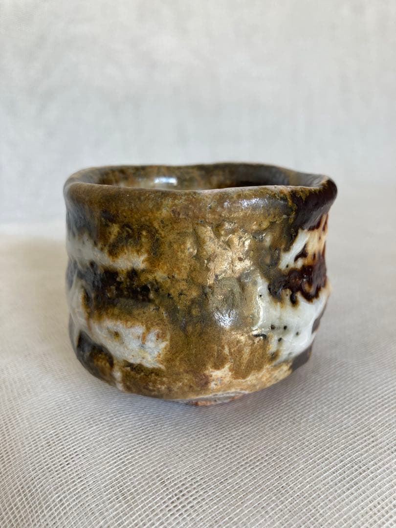 信楽／はふり志野ぐい呑／ぐい75