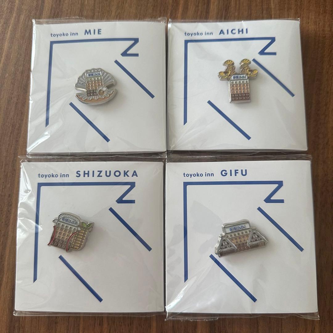 東横イン限定（東海）三重県＆静岡県＆岐阜県ピンバッジ - メルカリ