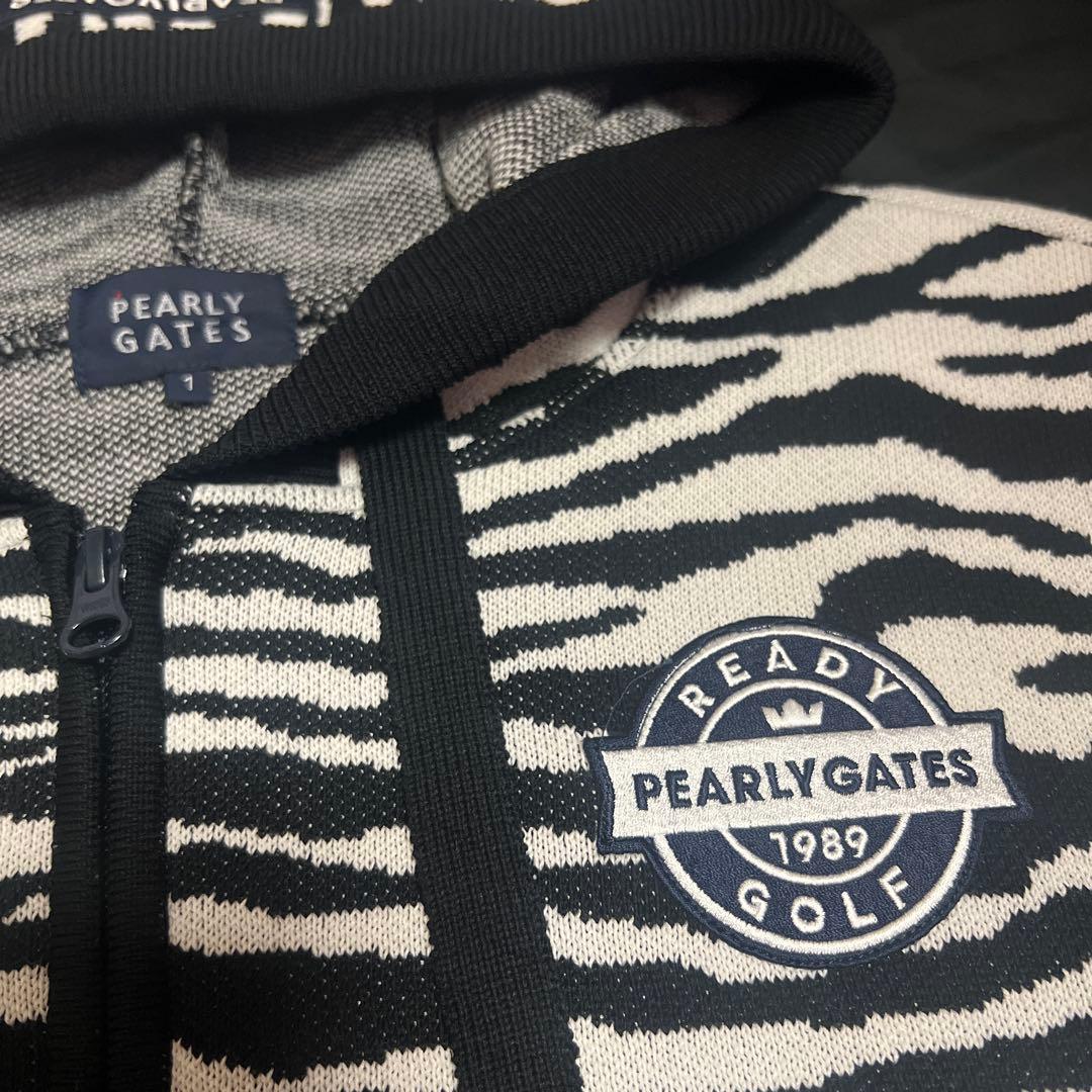 パーリーゲイツ ジップニットジャケット パーカー - メルカリ