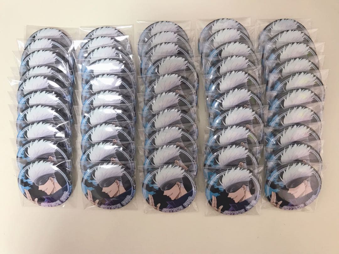 呪術廻戦　五条悟　缶バッジ