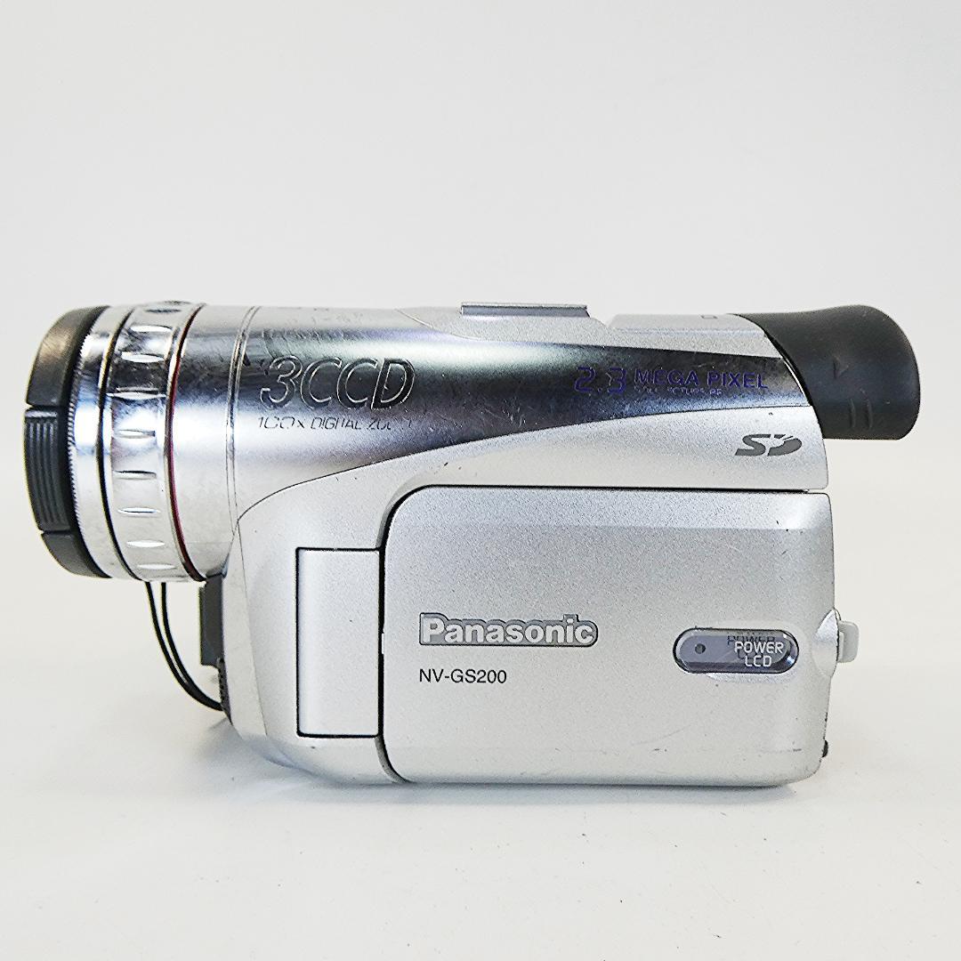 パナソニック NV-GS200 動作良好 MiniDVビデオDVDダビングに最適
