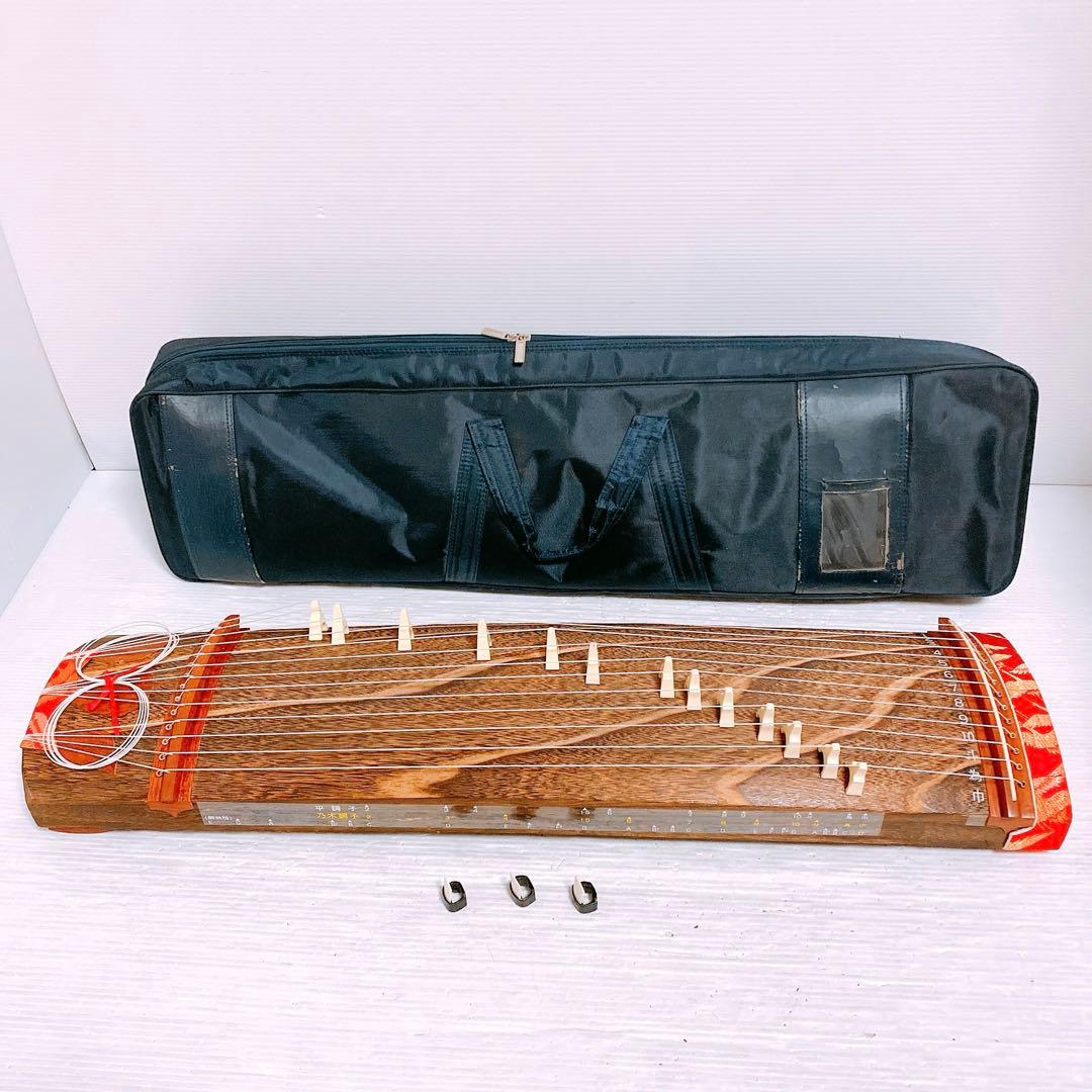 ゼンオン 文化琴 ケース付き ②