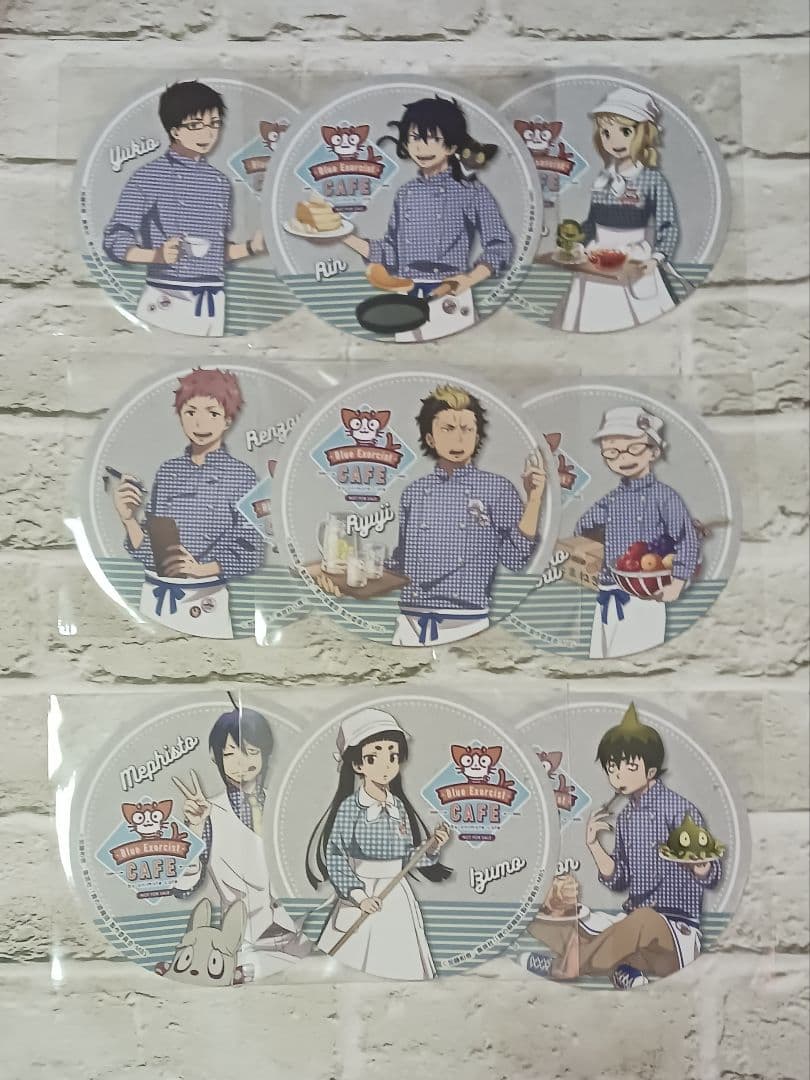 青の祓魔師　コースター　９点セット