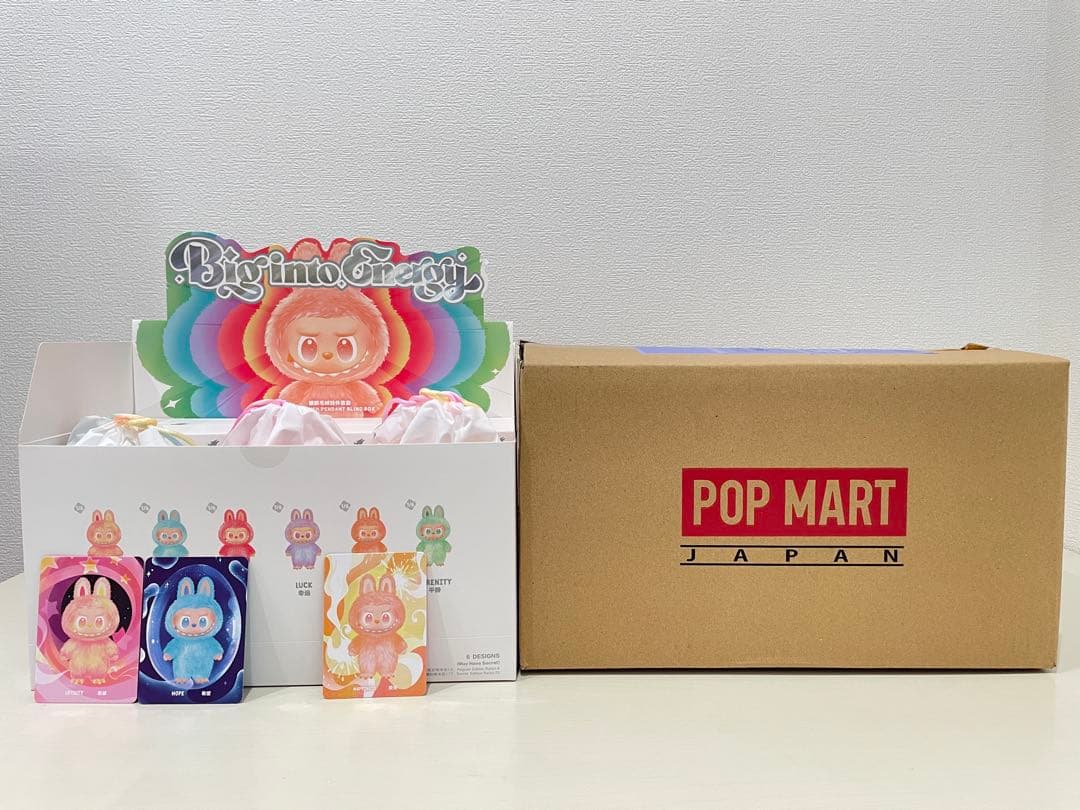 【正規品】ラブブ Big into Energy 3個 POP MART（ポップマート） POP MART THE MONSTERS Big into Energy