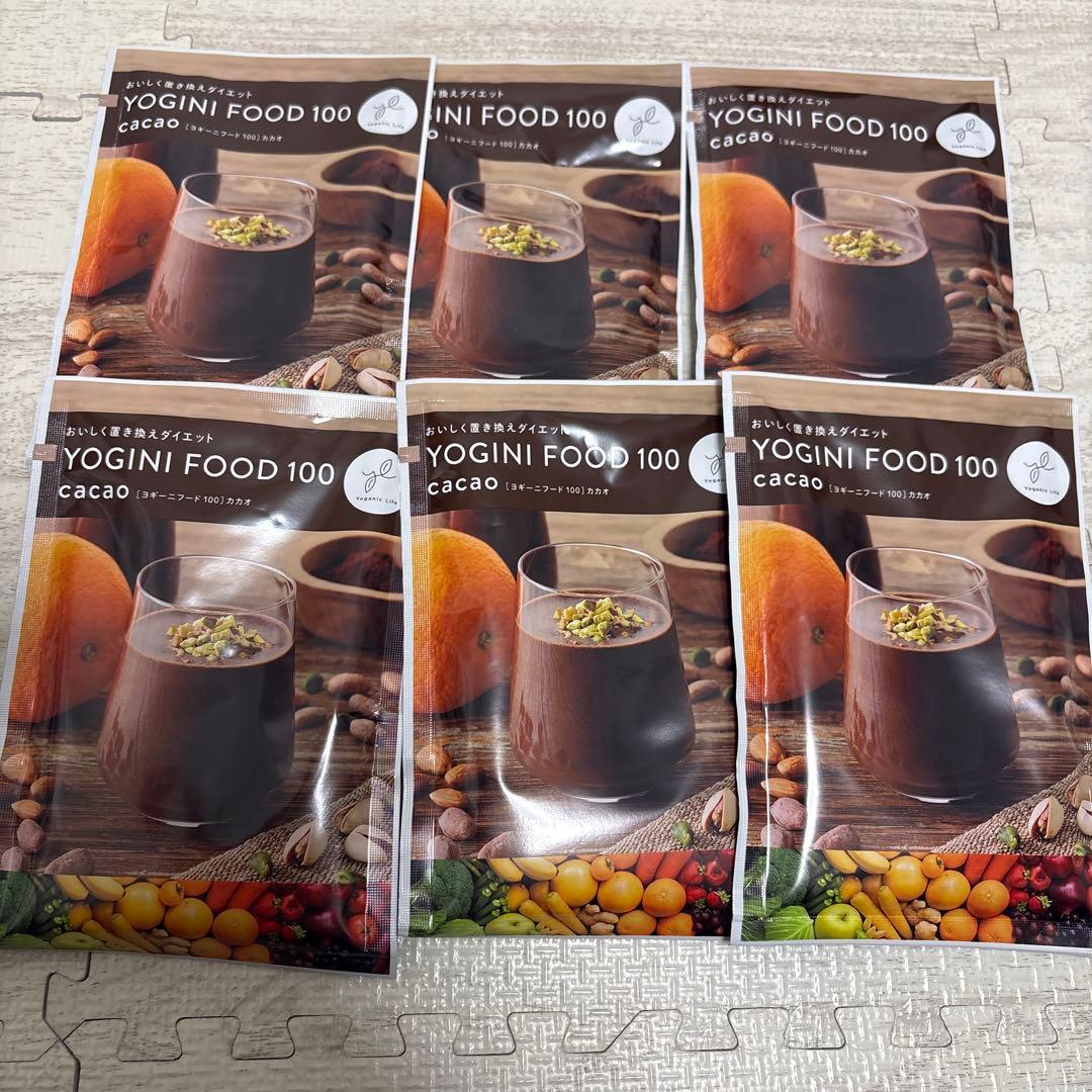 YOGINI FOOD 100 cacao 6袋セット - メルカリ