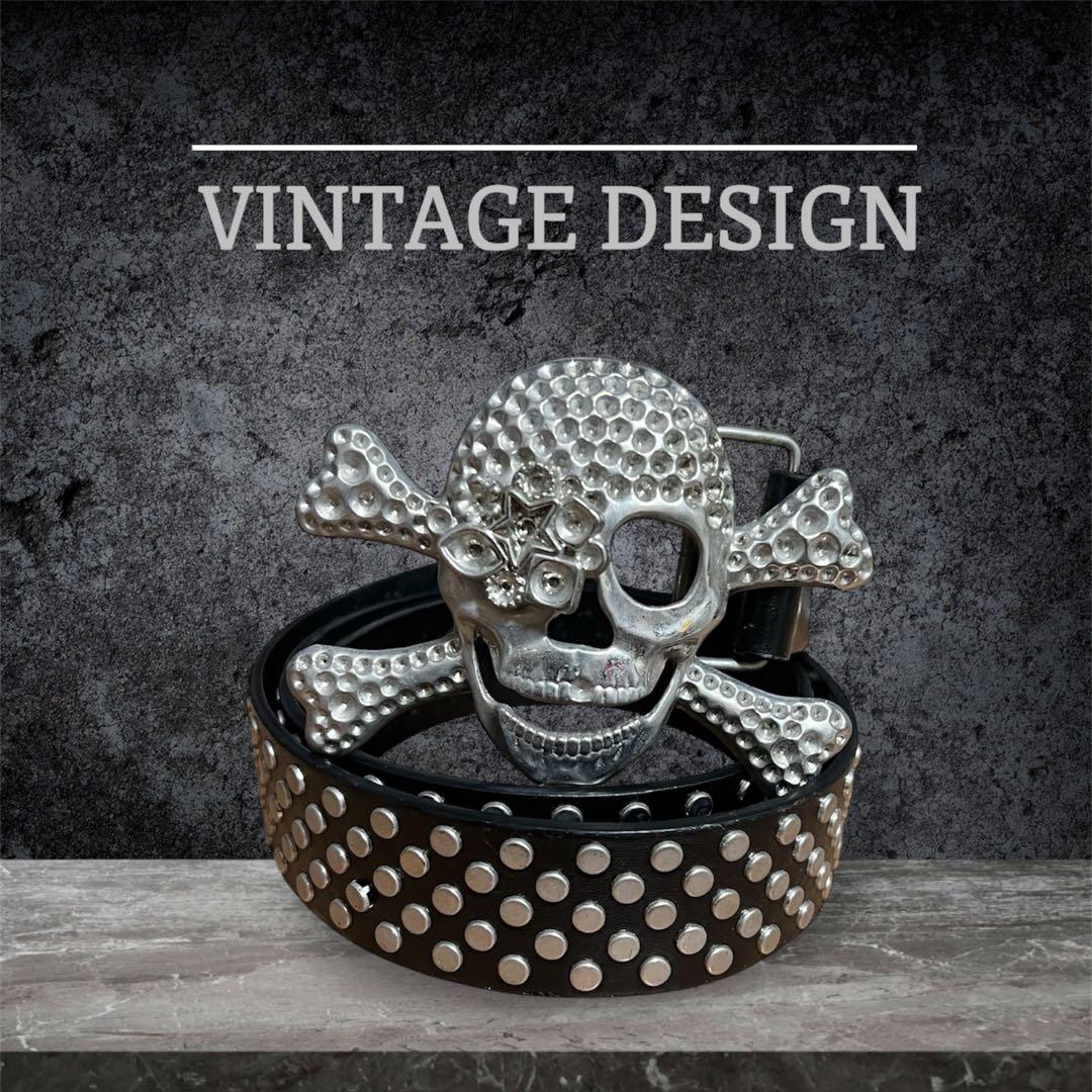 スカルスタッズベルト 美品 Y2K - メルカリ