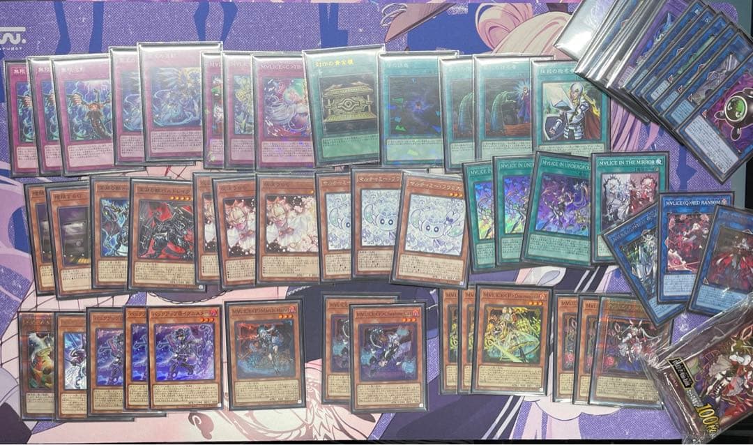 遊戯王OCG M∀LICE マリス デッキ　高レアあり　未開封スリーブ付き