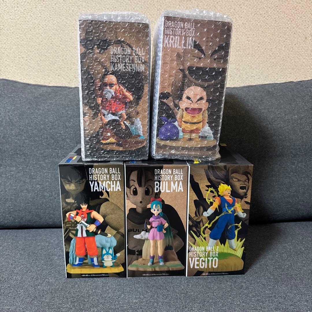 ドラゴンボール フィギュア 5体セット History Box - メルカリ