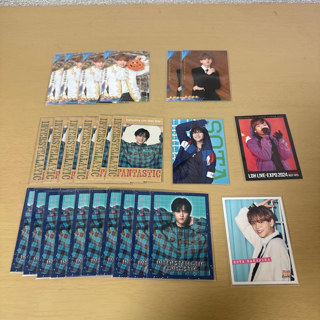 FANTASTICS 中島颯太 トレカまとめ売り - メルカリ