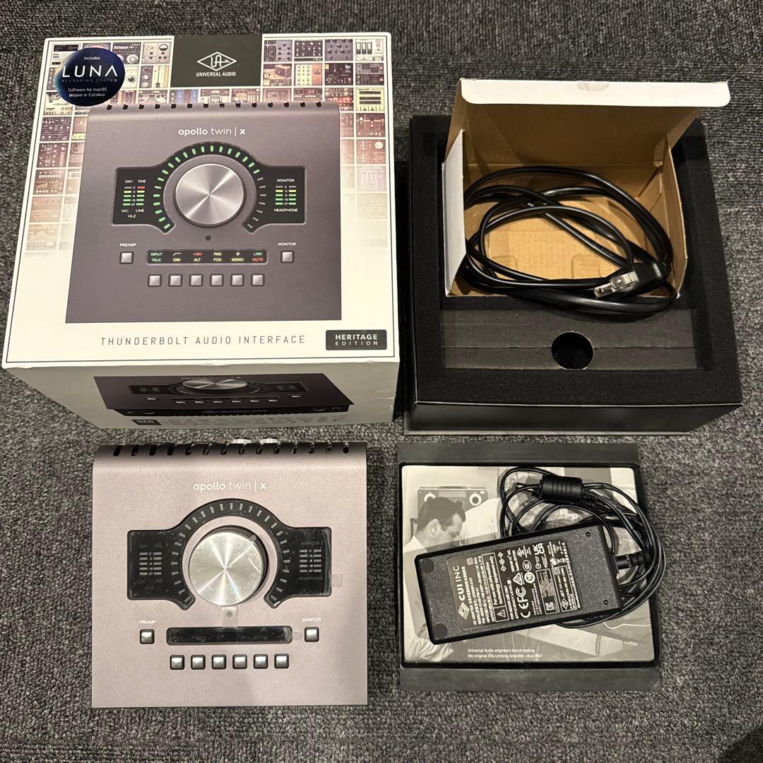 DTM・DAW UAD Apollo twin X Quad Heritage Edition