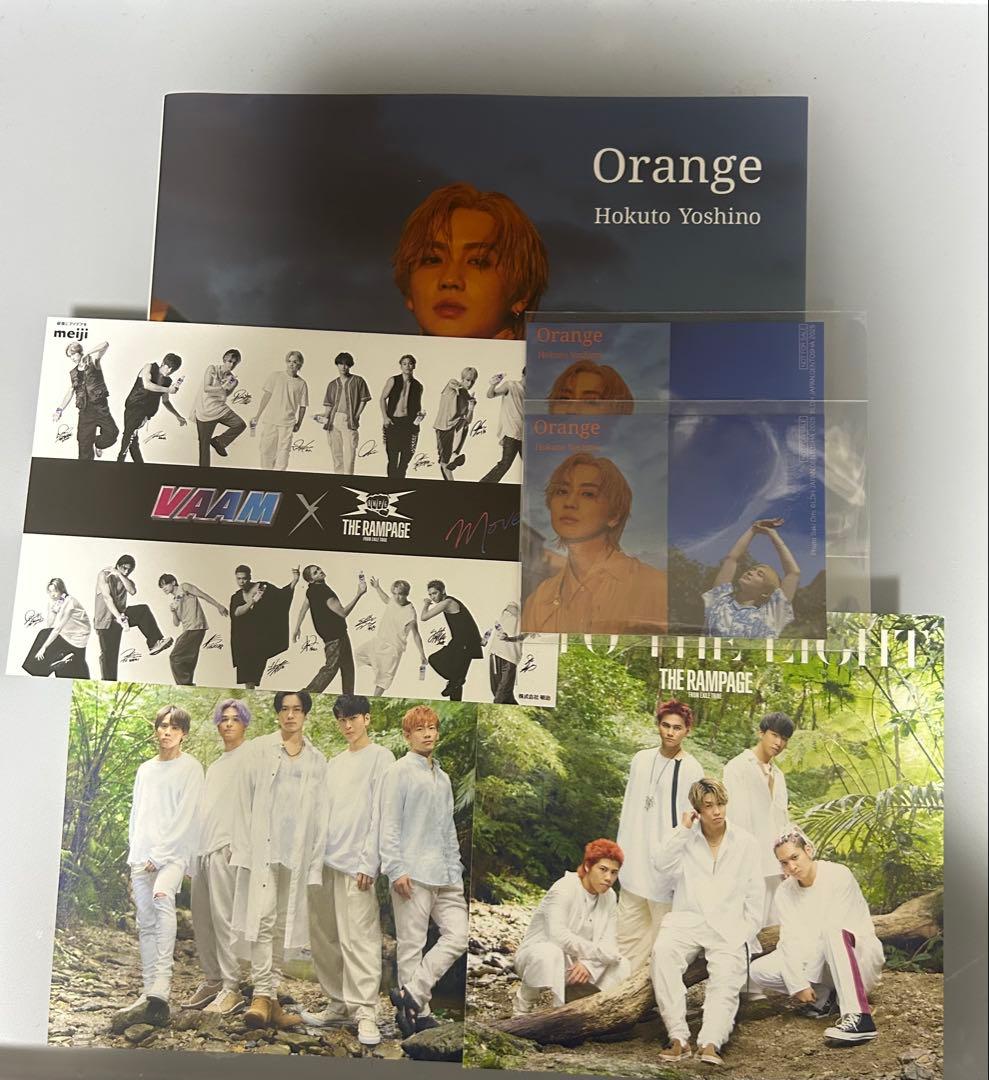 THERAMPAGE 吉野北人 Orange 写真集 特典ステッカー 付 ランペ - メルカリ