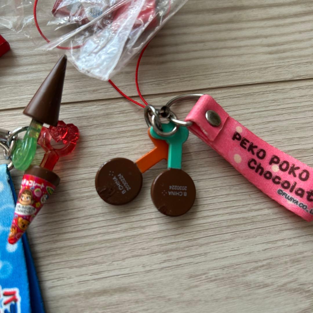 平成当時物 不二家おやつストラップ 10点 まとめ売り