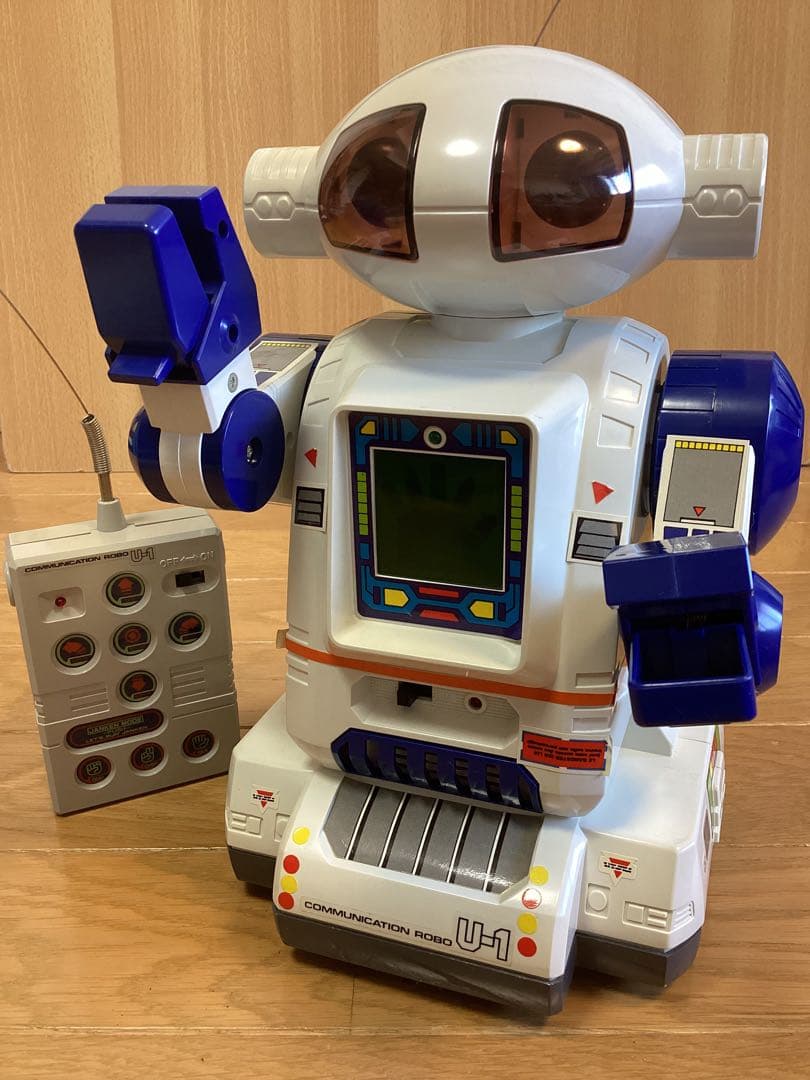 超レア品 BANDAI おしゃべりロボット U-1