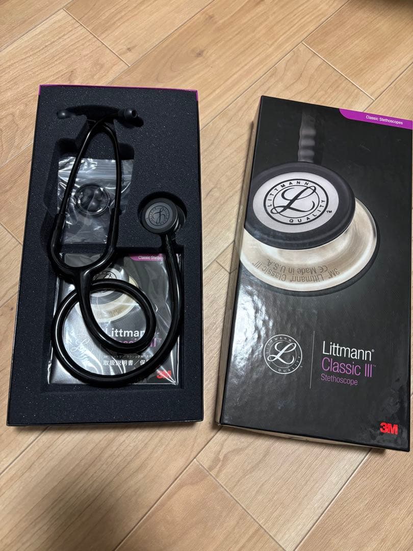 Littmann Classic III 聴診器 ブラック