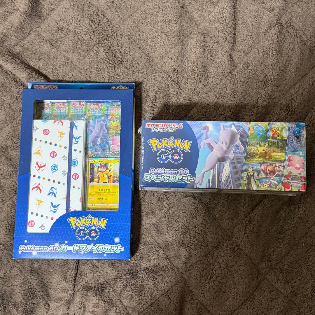 【未開封】【先着順】ポケモンGO スペシャルセット＆ファイルセット まとめ売り