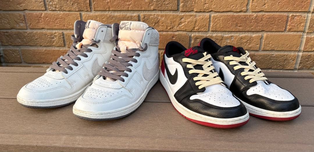 NIKE エアジョーダン1 ロー　エアシップ　セット エア ジョーダン 1」のオリジナル4点を販売、スニーカーショップの