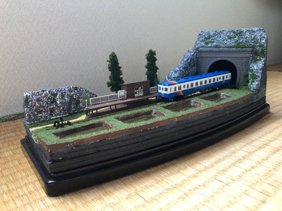 車両付き鉄道ジオラマ2(田舎の終着駅2)