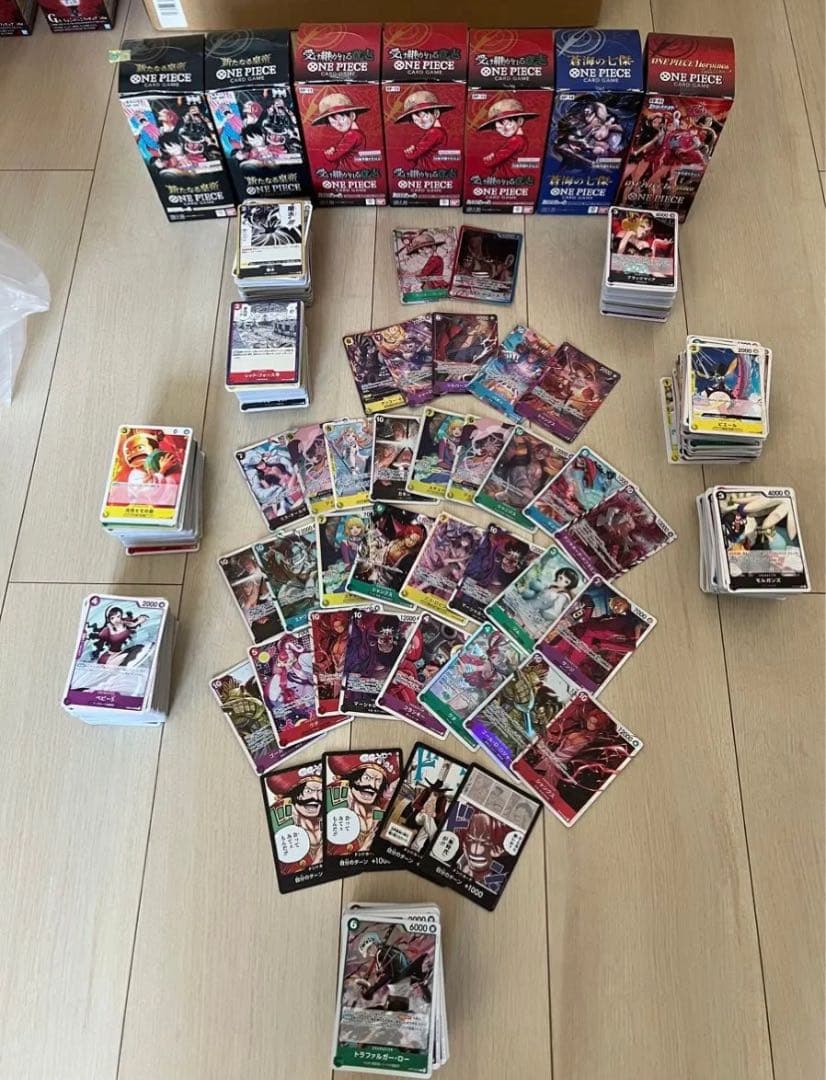ワンピース カード SEC リーダーカードあり！1000枚くらいあります！