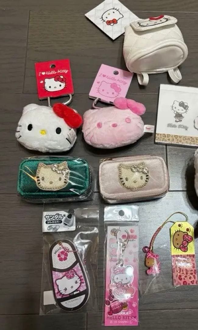 ハローキティ ぬいぐるみ　キーホルダー10点セット　新品未使用　まとめ売り