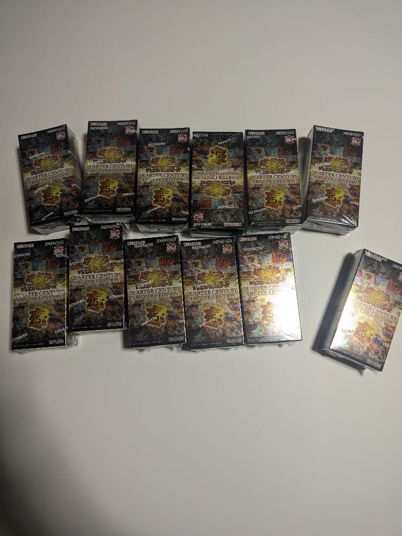 遊戯王　クォーターセンチュリーアートコレクション　12BOX未開封シュリンク付き