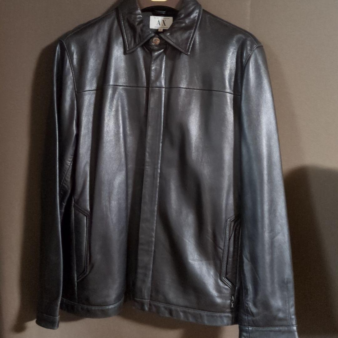 な*ん様 ARMANIレザージャケット 掲載15日まで