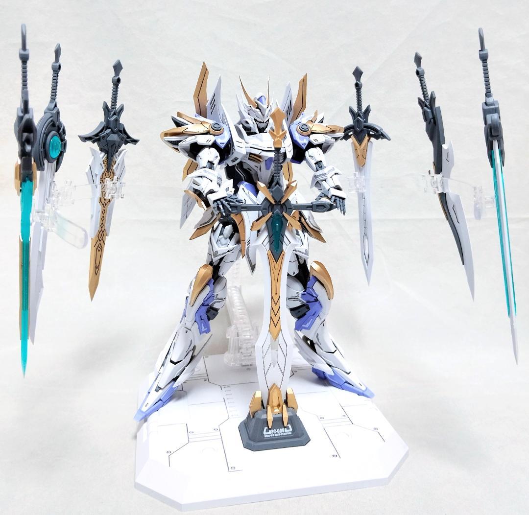 完成品 神器共鳴者-パーシヴァル 豪華版 円卓の騎士団シリーズ 組立て済み Amazon | HiPlay SNAA 円卓の騎士団 神器共鳴者-パーシヴァル 1/144 单