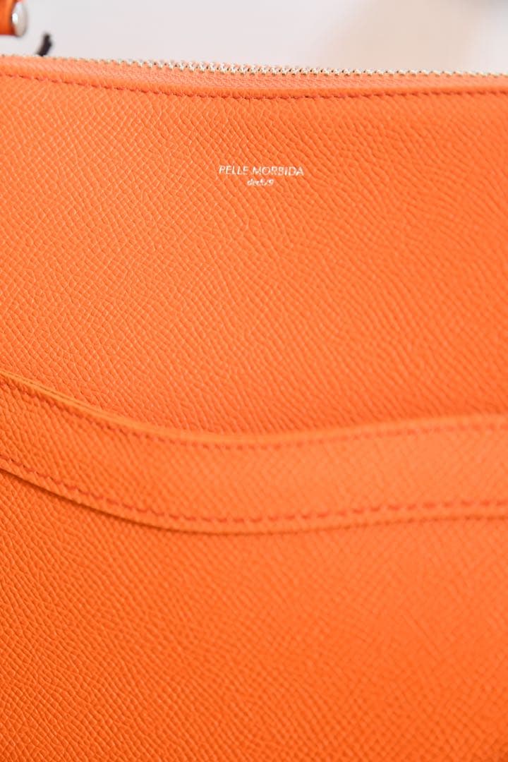 カズ0802様専用 ペッレモルビダ deck-9シリーズ トートバッグ オレンジ