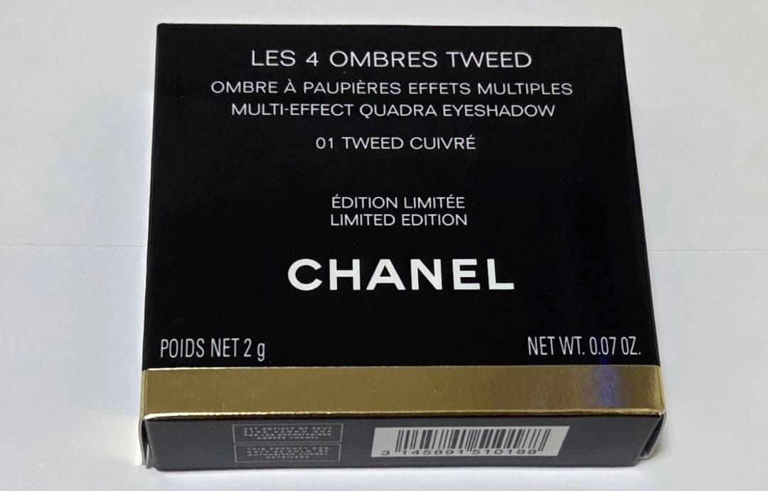 CHANEL キャトル オンブル TWEED 01 新品未開封