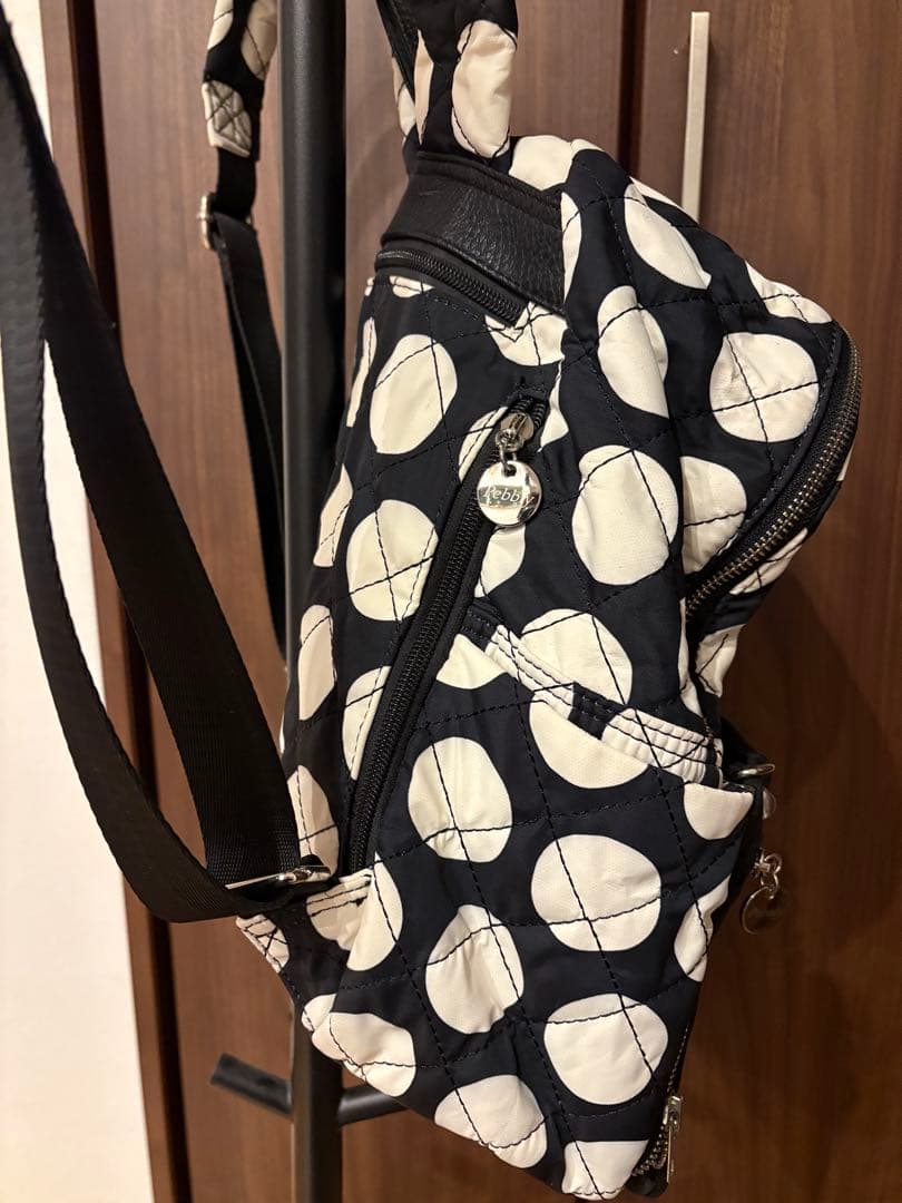 Pebbly ペブリー Me&Yo リュック ラインストーン 刺繍 ドット柄 - メルカリ