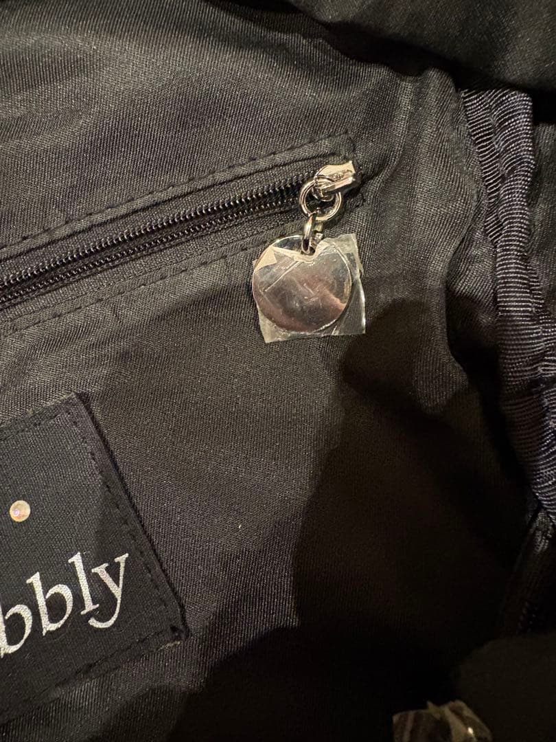 Pebbly ペブリー Me&Yo リュック ラインストーン 刺繍 ドット柄 - メルカリ