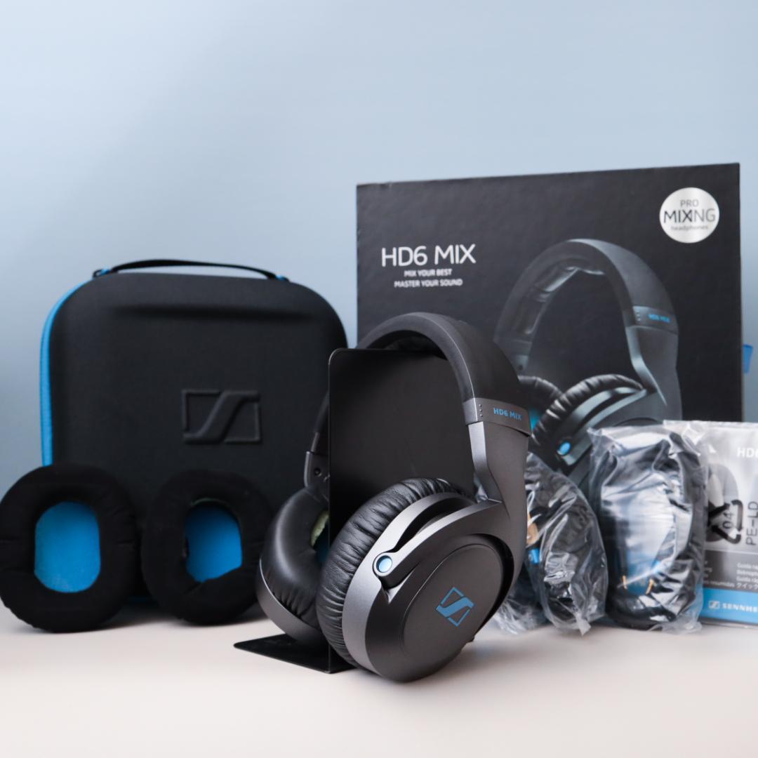 【極美品】Sennheiser HD6 MIX DJ用ヘッドホン ゼンハイザー