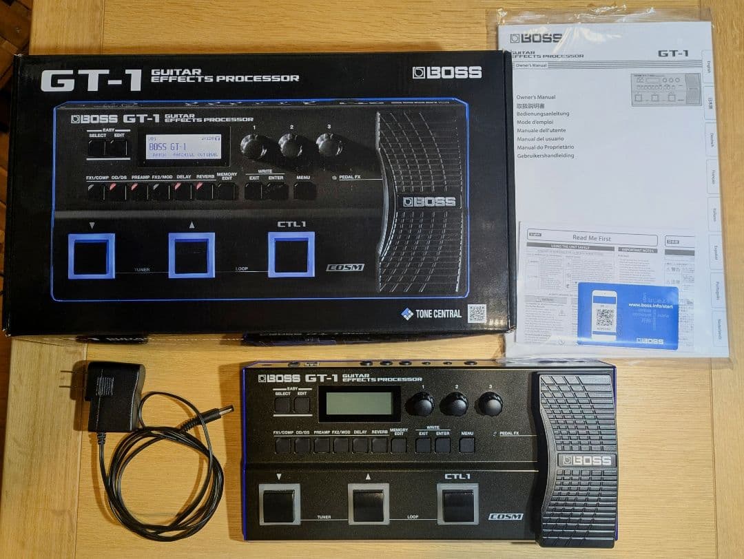 BOSS GT-1　DCアダプター付き 数量限定 スリーブケースプレゼント♪】 BOSS GT-1 Roland純正