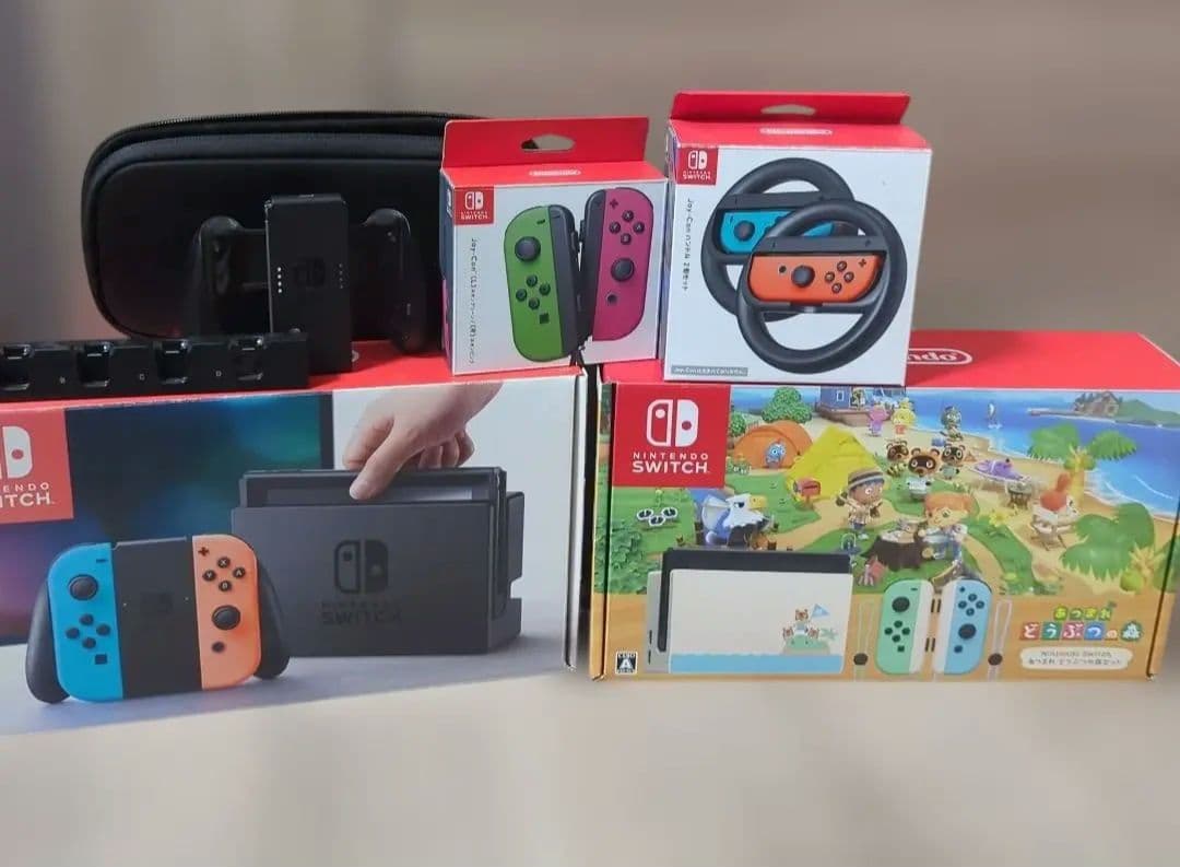 Switch 本体 ２台 初代 あつ森セット その他おまけ多数