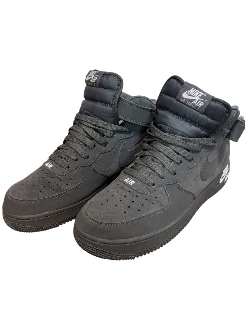 【希少】ナイキ エア フォース 1 07 ミッド ダーク グレー 26